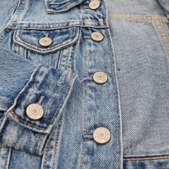 GAP Kids Girls Denim Jacket – Size 2T - Picture 3 of 5